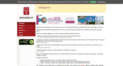 Desktop Screenshot of inteligence.cz